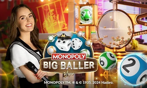 Bingo balls with lucky numbers
