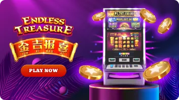 VIP777 Casino promotions with golden coins and bright lights